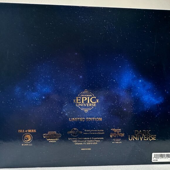 Universal Epic Universe Grand Opening Day May 2025 Limited Edition 5 Pin Box Set - Picture 11 of 11